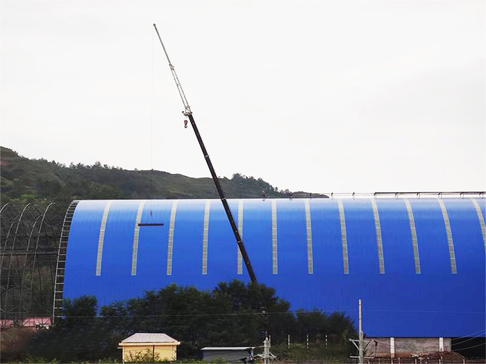 佛山煤棚网架工程